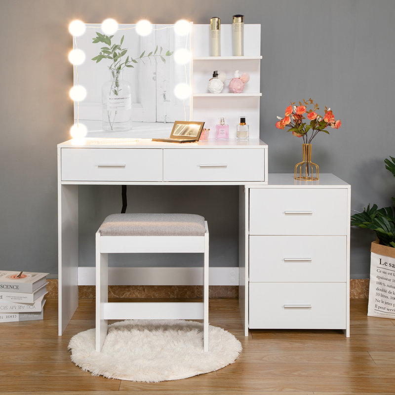 Latitude Run® Malissia Vanity & Reviews Wayfair